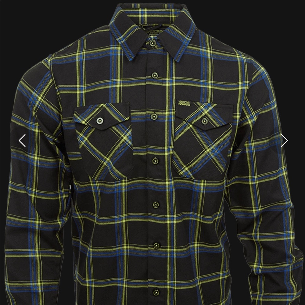Dixxon infectious grooves flannel BNIB